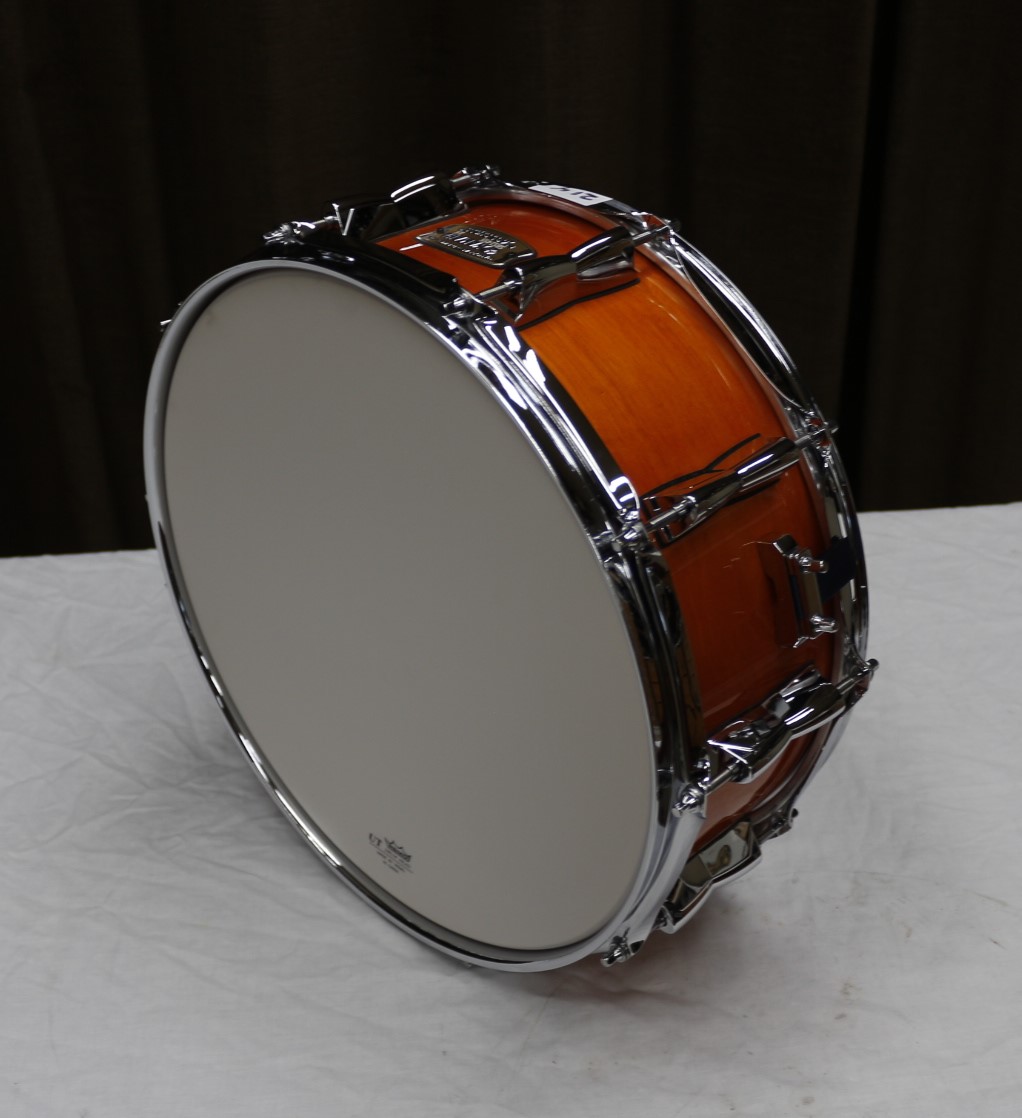 snare 214 yamaha stage custom all birch 1455hA honey amber