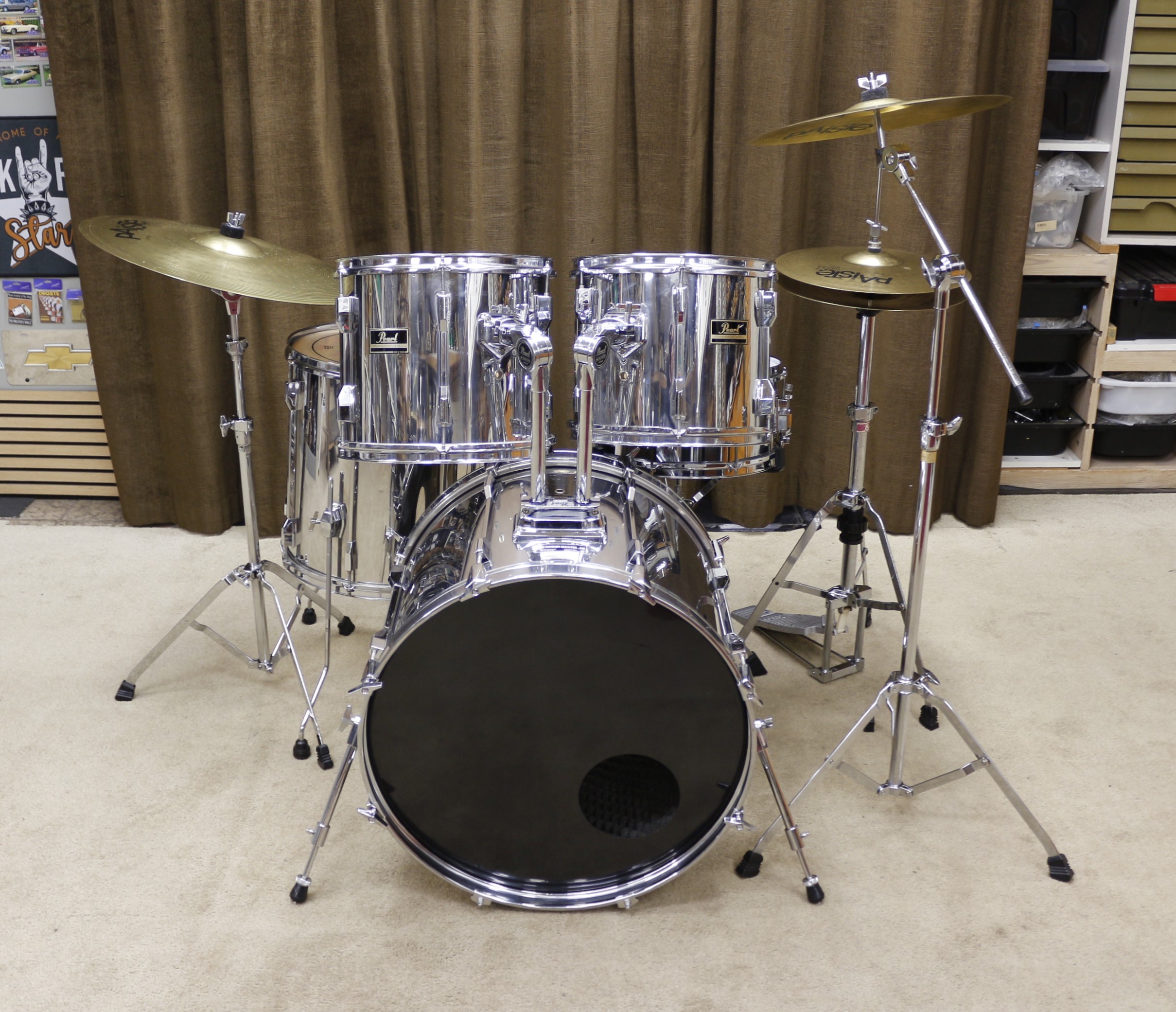 pearl export chrome 22/12/13/16/14sn bekkenset