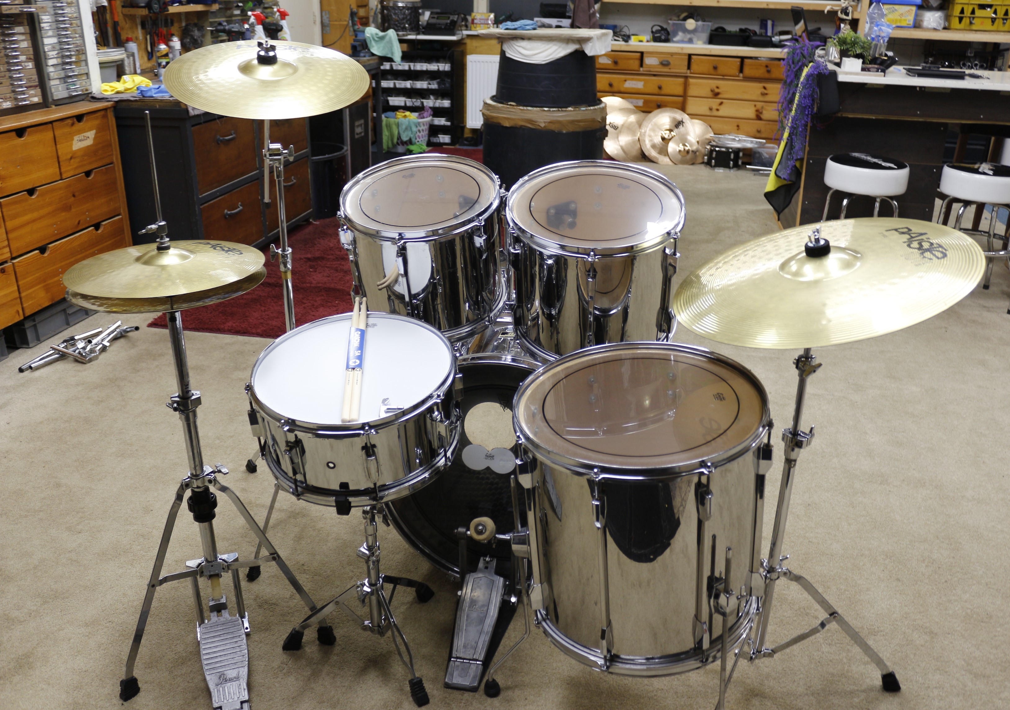 pearl export chrome 22/12/13/16/14sn bekkenset