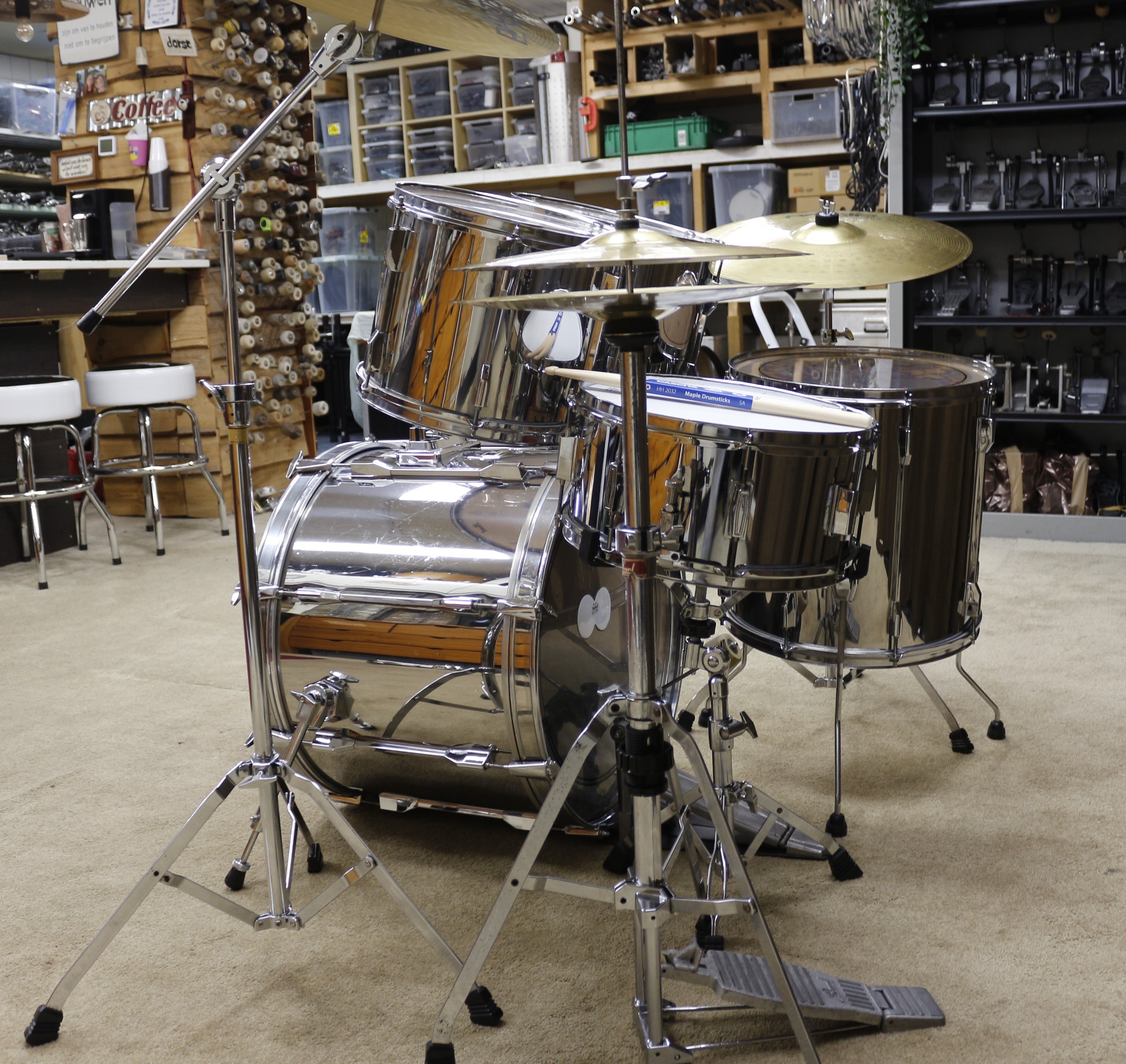 pearl export chrome 22/12/13/16/14sn bekkenset