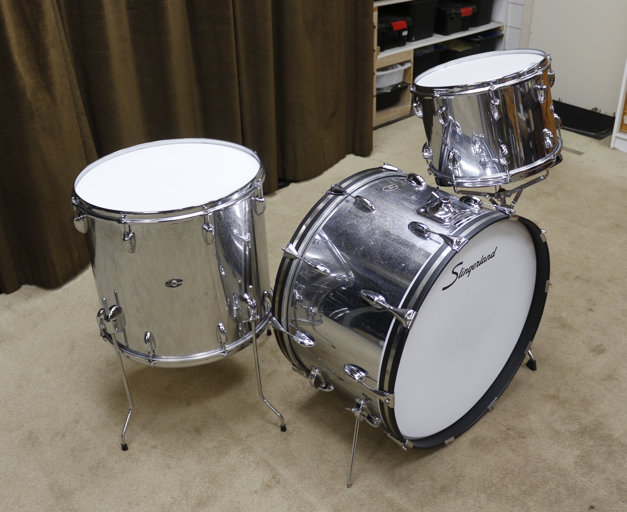 slingerland COW 5 ply shellset 24/14/18