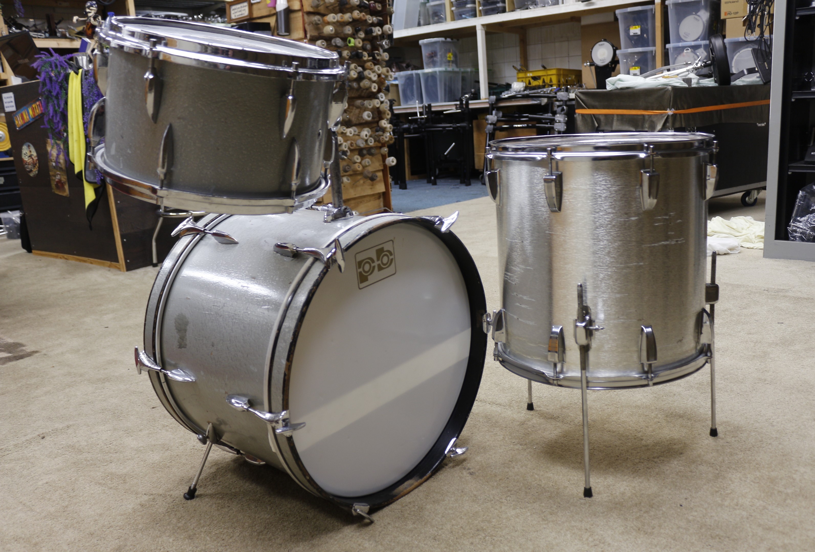 sonor vintage shellset teardrop/swinger  20/13/16