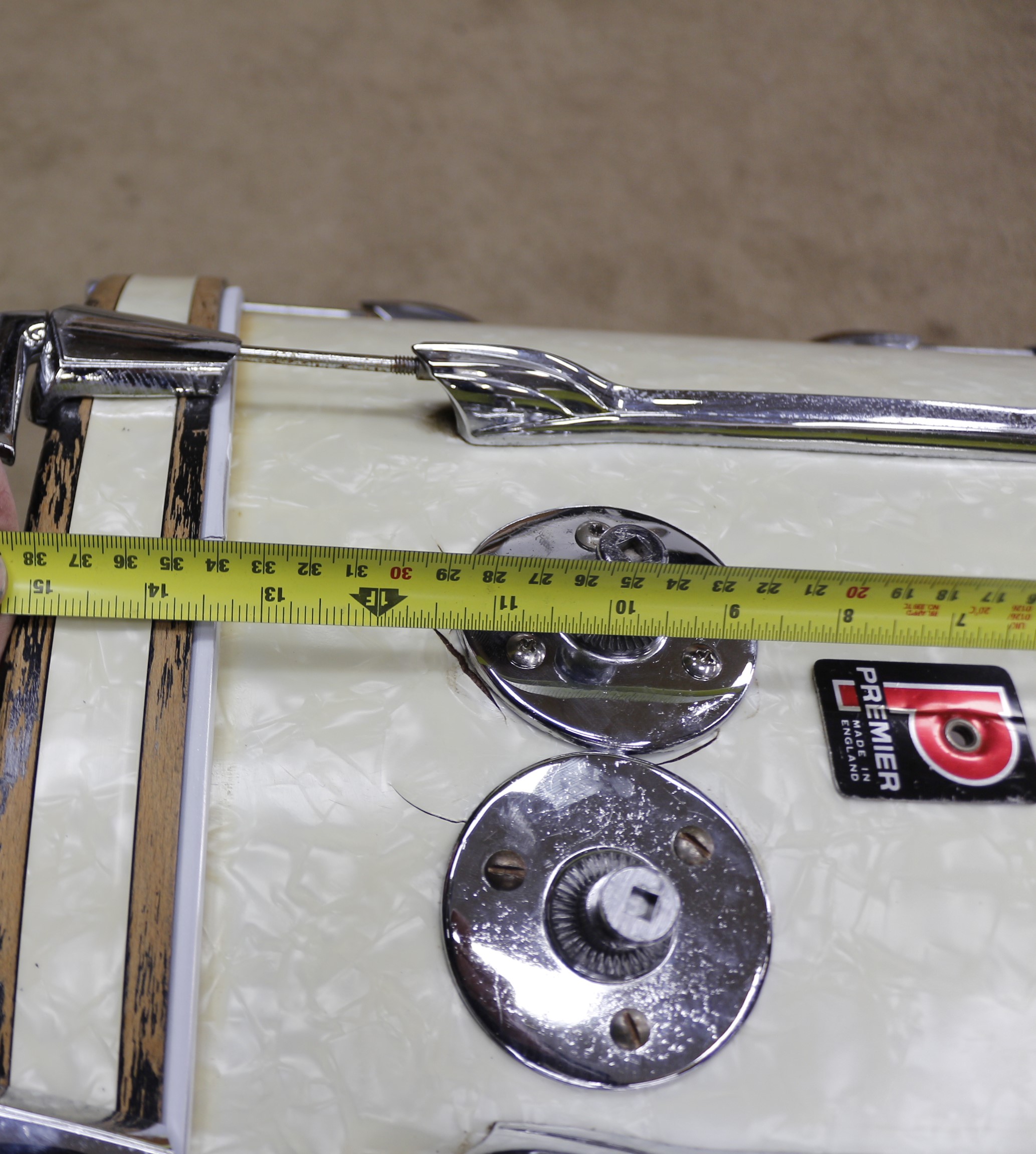 premier bassdrum 20 x 14 wmp vintage