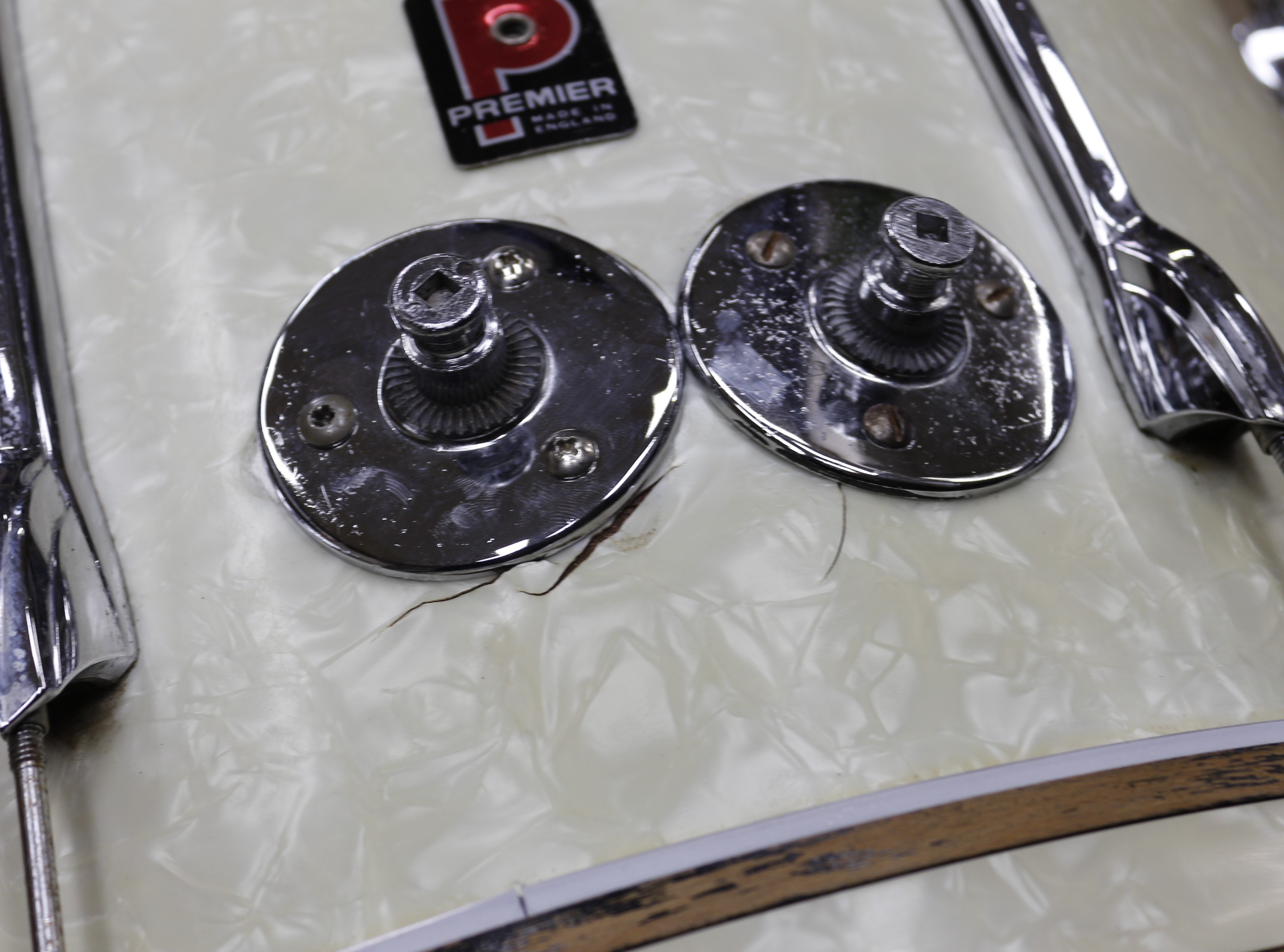 premier bassdrum 20 x 14 wmp vintage