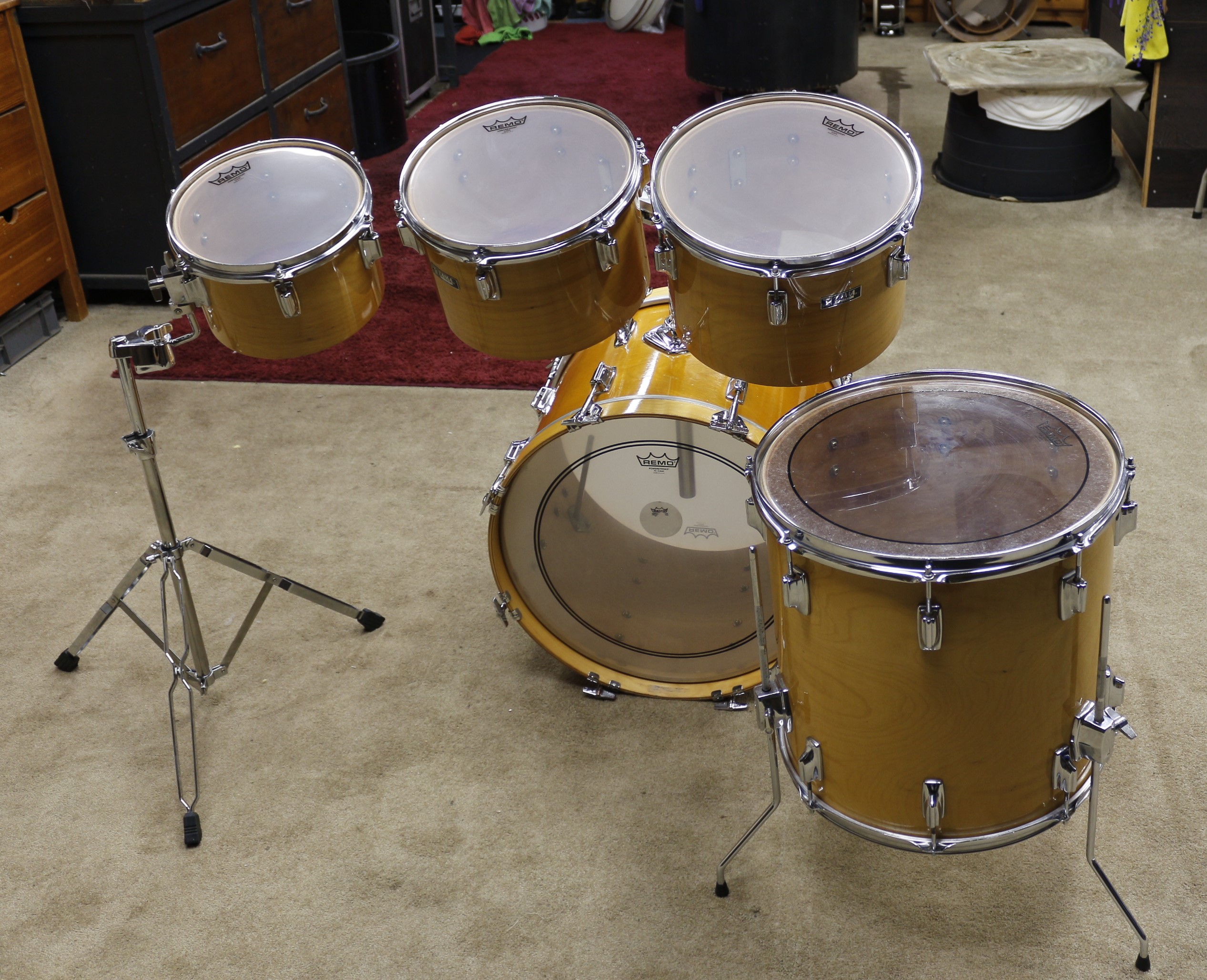 tama superstar natural met concert toms 20/10/12/13/16