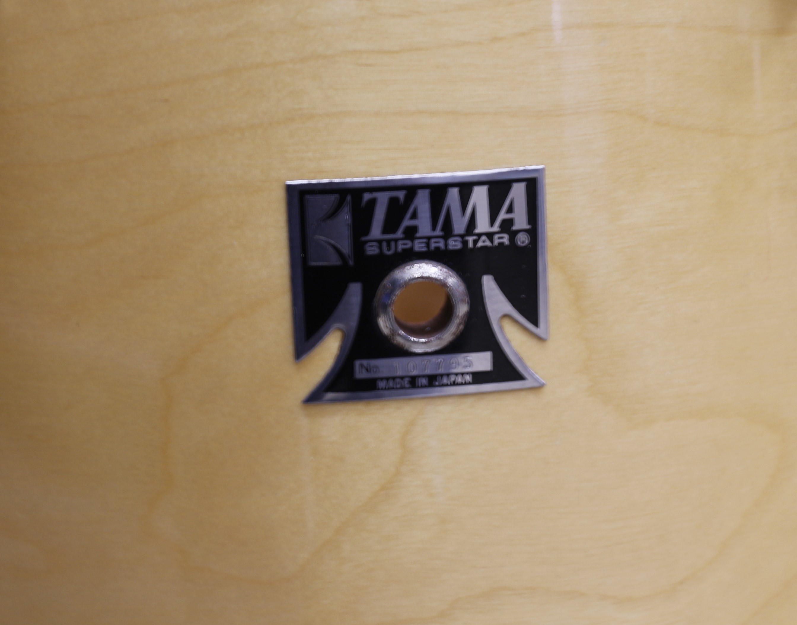 tama superstar natural met concert toms 20/10/12/13/16