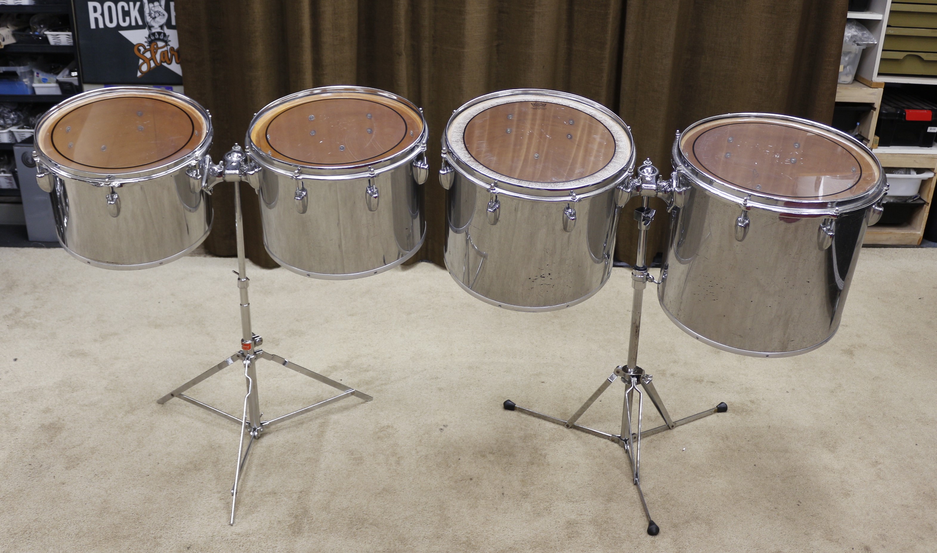 slingerland concert toms vintage COW 5 ply 13/14/15/16