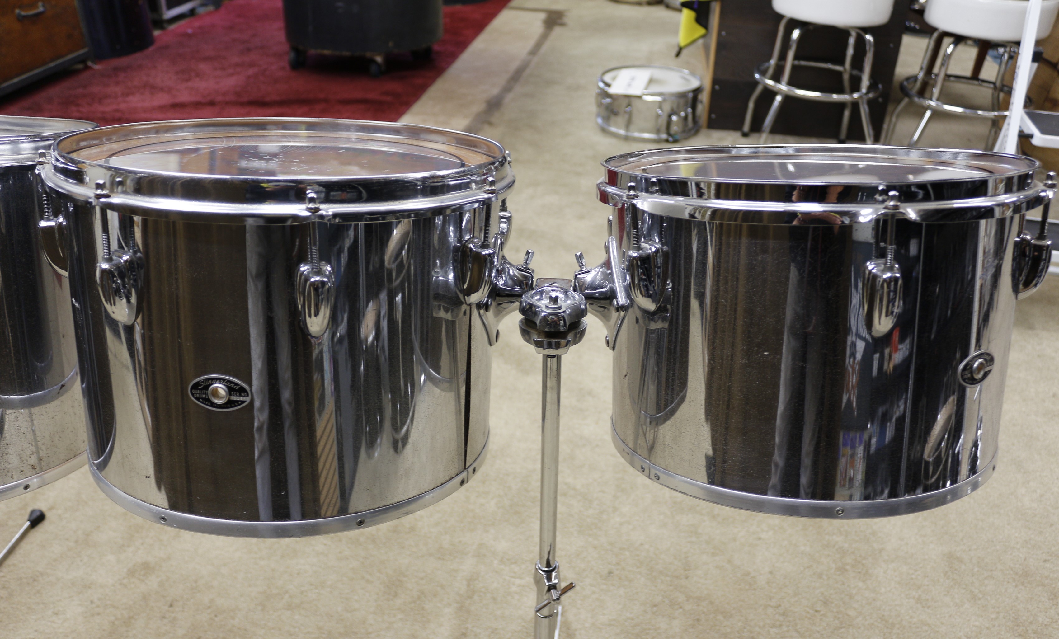slingerland concert toms vintage COW 5 ply 13/14/15/16