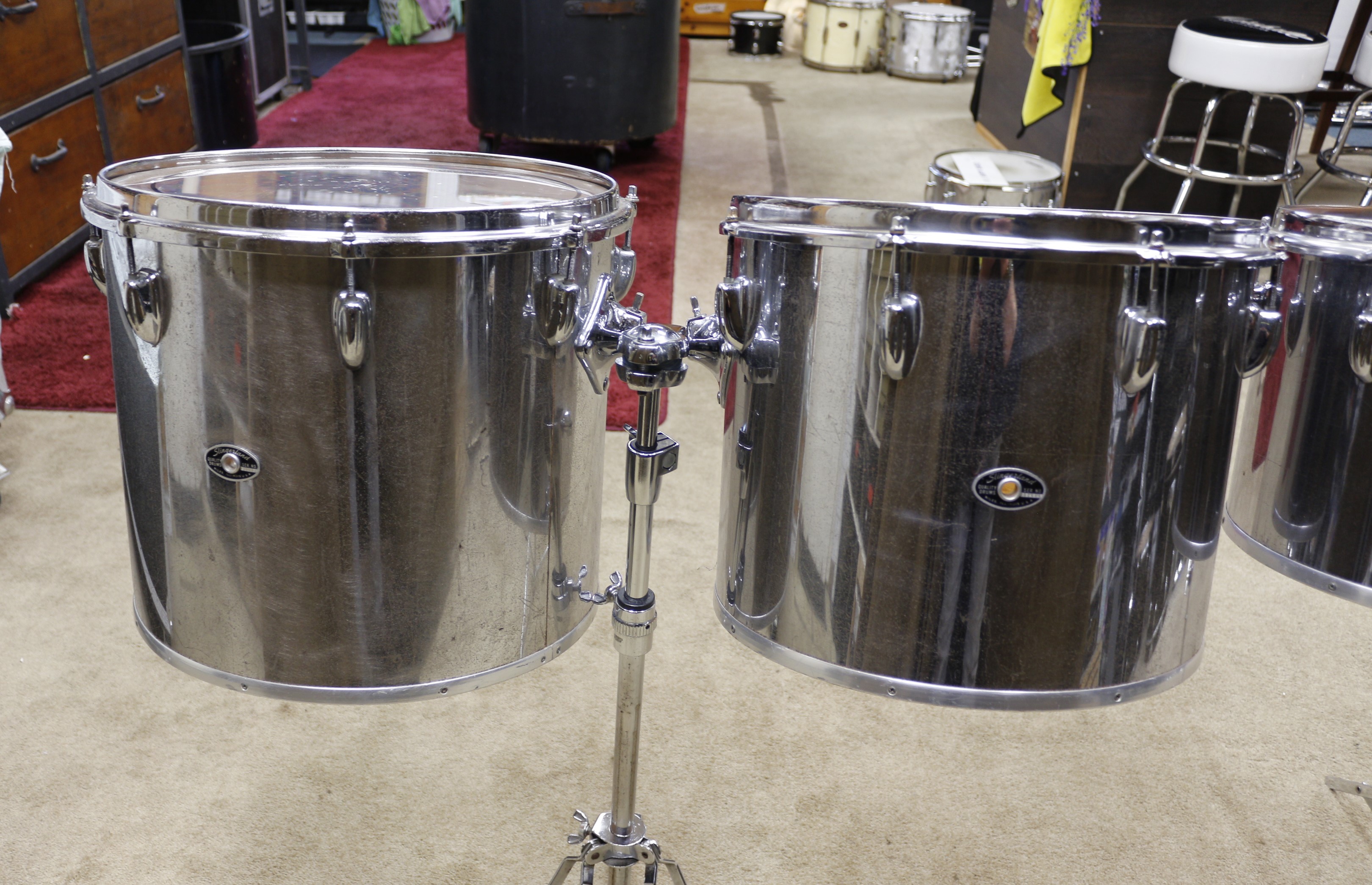slingerland concert toms vintage COW 5 ply 13/14/15/16