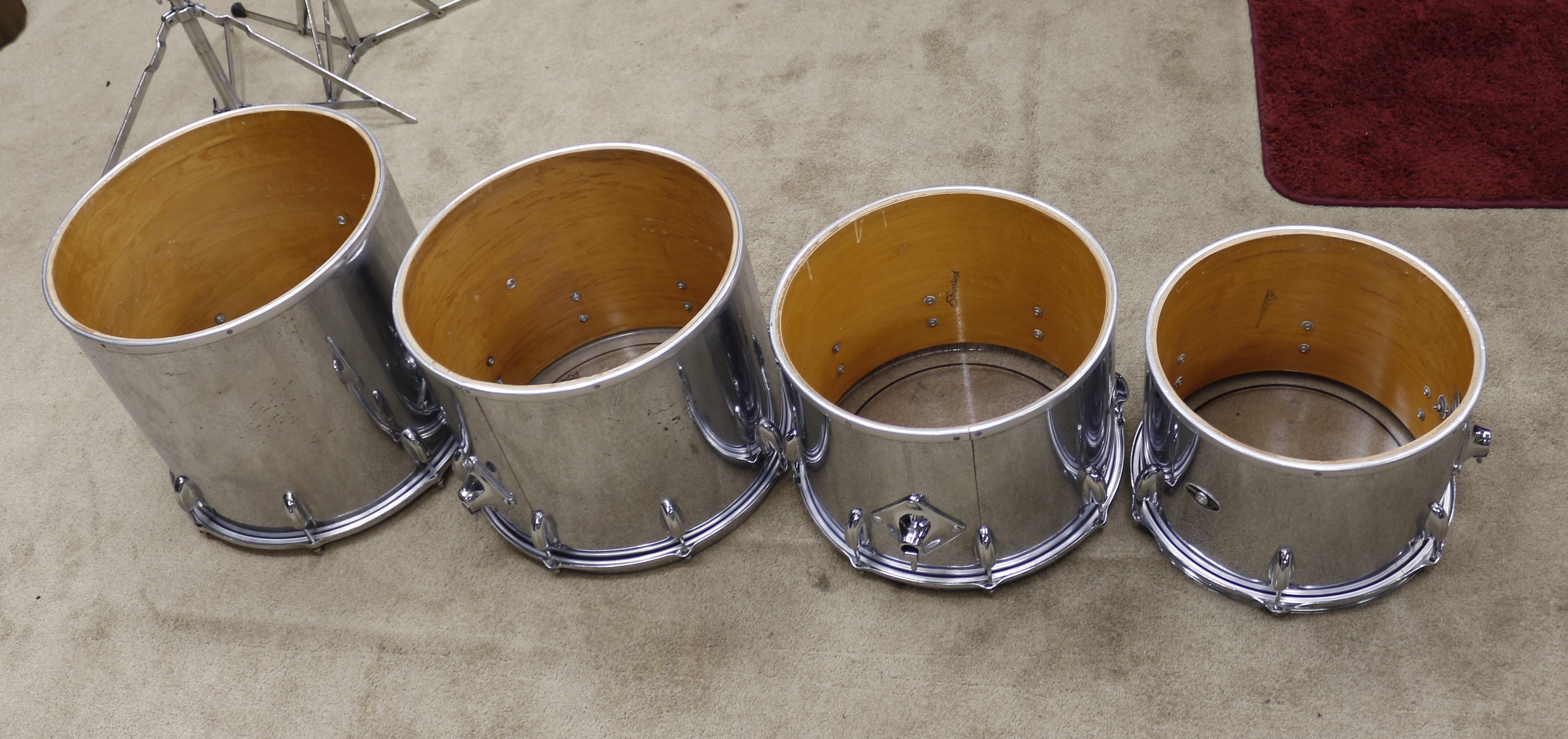 slingerland concert toms vintage COW 5 ply 13/14/15/16