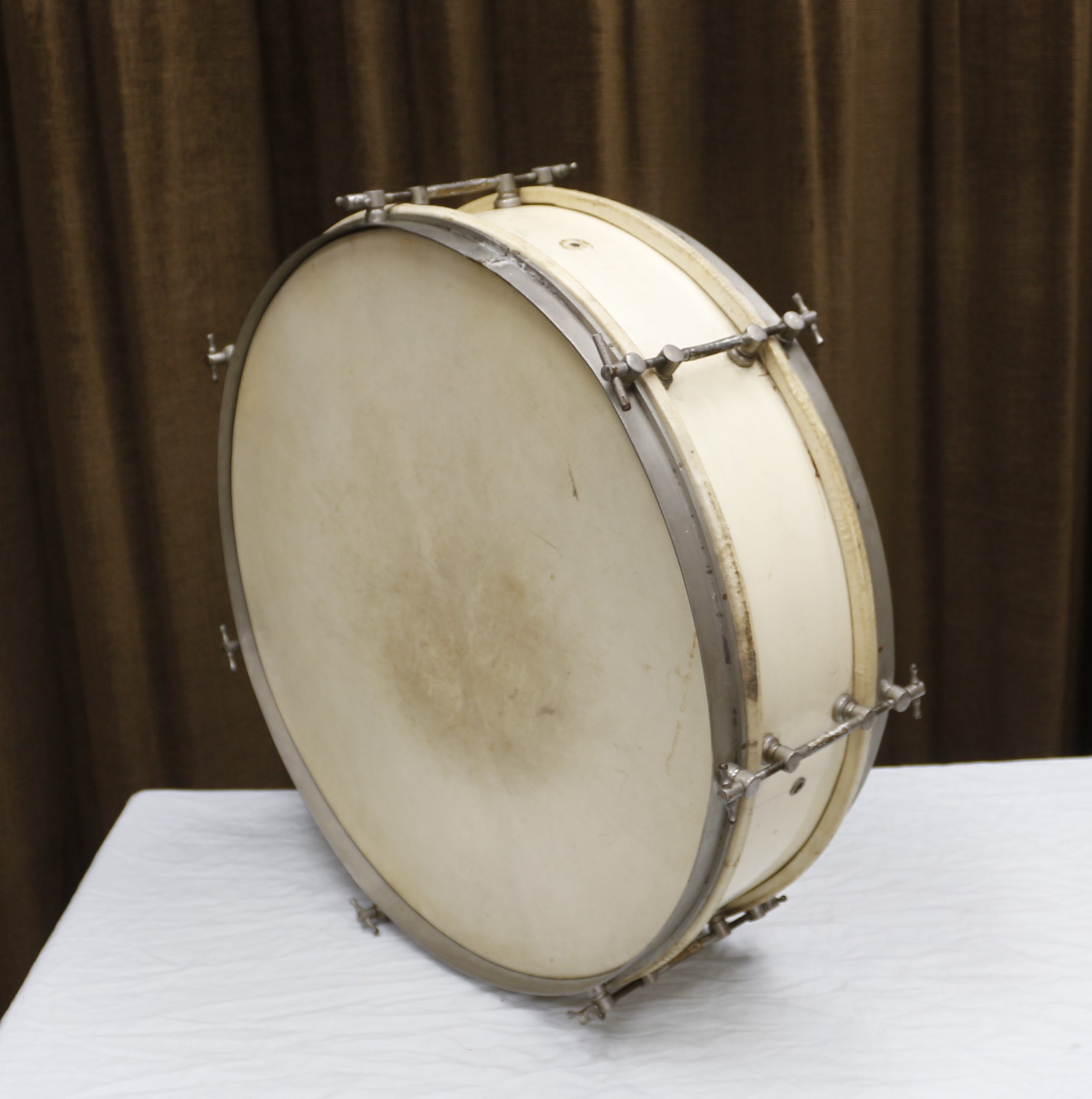 dunne overslag trommel 22 x 6 vintage