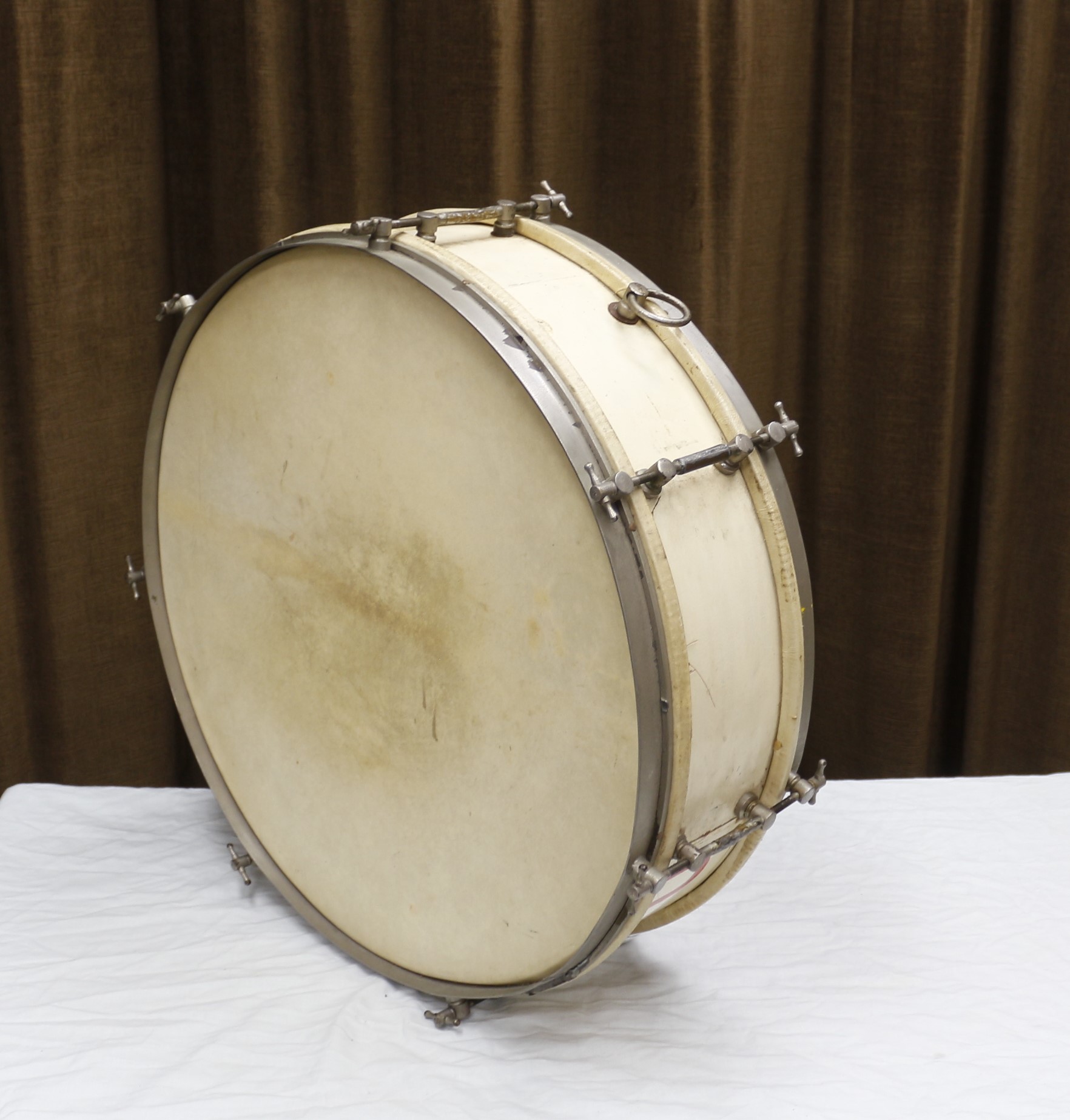 dunne overslag trommel 22 x 6 vintage