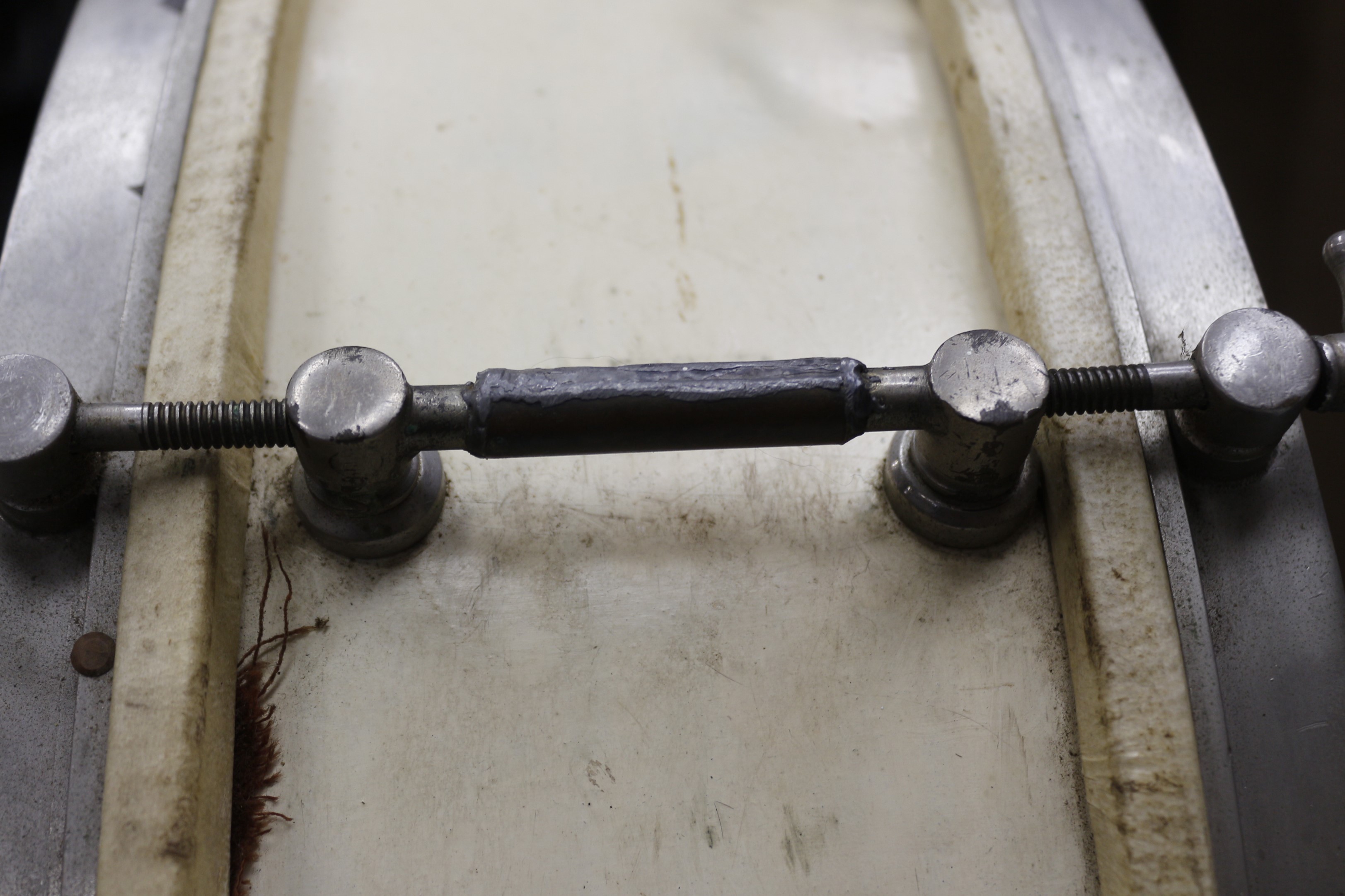 dunne overslag trommel 22 x 6 vintage