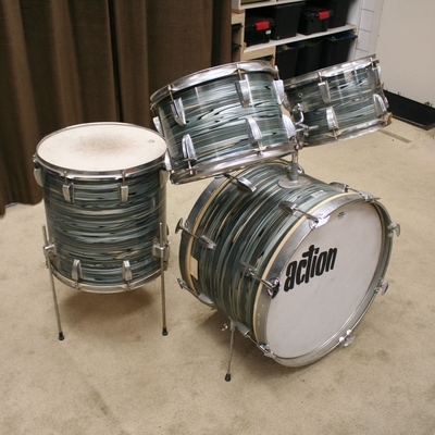 sonor action vintage shellset 22/12/13/16