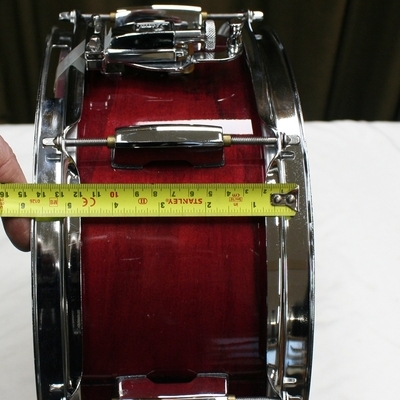snare 458 pearl selected wood shell 14 x 5.5