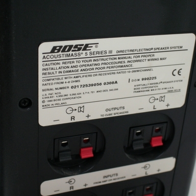 kenwood bose versterker