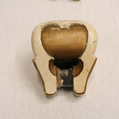 templeblock 6 wit geel 11 cm
