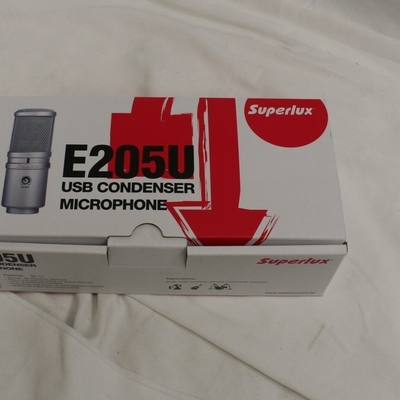 superlux E205U usb condensor microphone