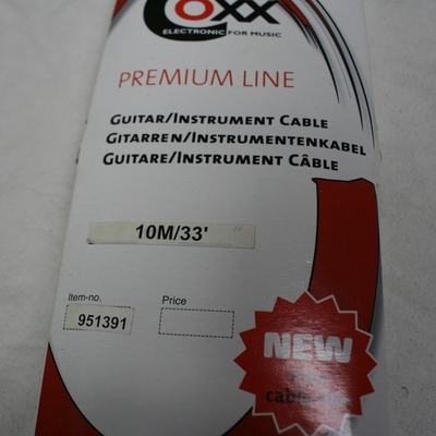coxx instrumenten/gitaar kabel 10mtr