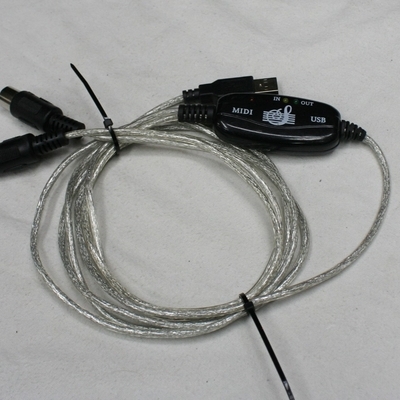 merkloos usb midi interface kabel