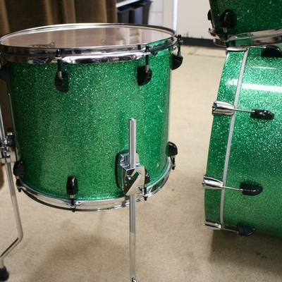 peace dna green sparkle shellset 22/10/12/14