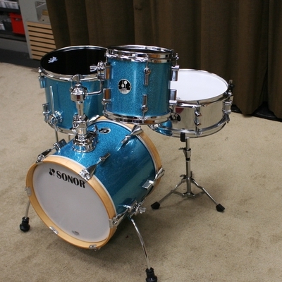 sonor martini blue sparkle 14/8/13/12sn
