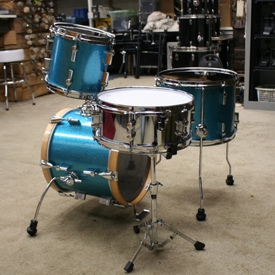 sonor martini blue sparkle 14/8/13/12sn