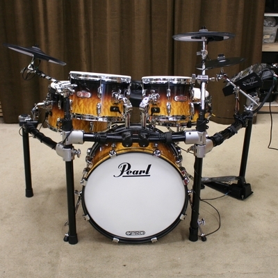 roland td12 / pearl E pro live electrisch drumstel