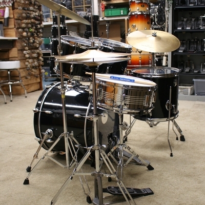 osan zwart beginners drumstel 20/10/12/14/14/sn bekkenset