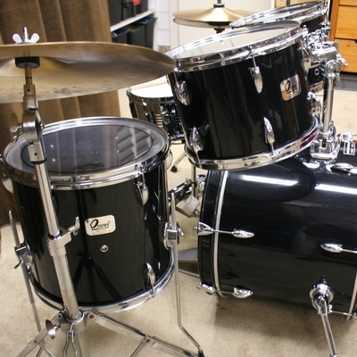 osan zwart beginners drumstel 20/10/12/14/14/sn bekkenset