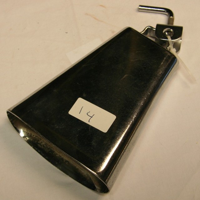 Cowbell 14 chrome vintage 14,5 cm