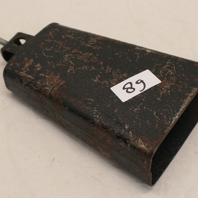 cowbell 89 merkloos vintage 16 cm