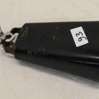 cowbell 93 merkloos zwart 15 cm
