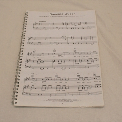 muziekboek 5 Dancing Queen Abba