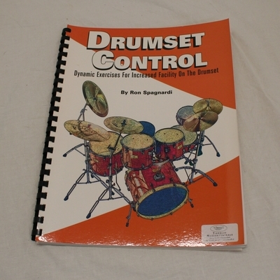 muziekboek 9 drumset control ron spagnardi