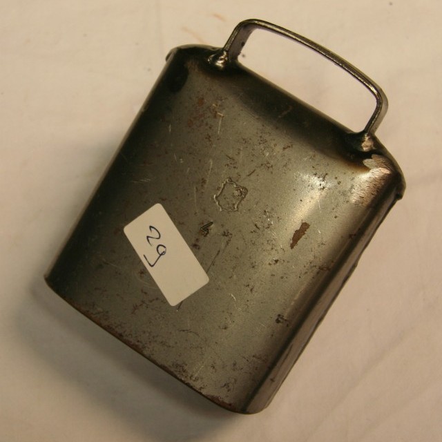 Cowbell 29 metaal kleur 12 cm