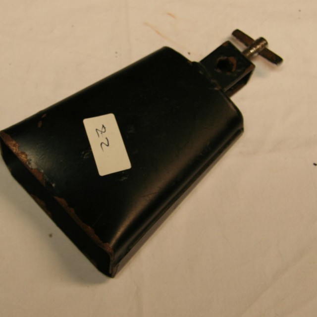 Cowbell 22 zwart 12,5 cm