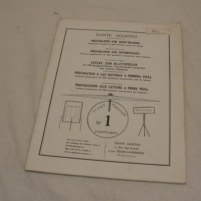 muziekboek 43 dante agostini partiture