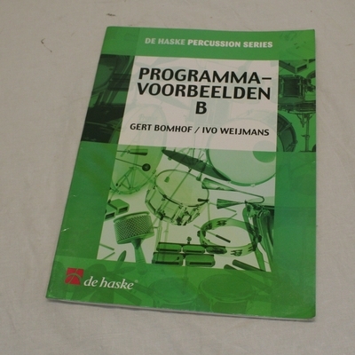 muziekboek 44 programma voorbeeld B gert bomhof percussion series