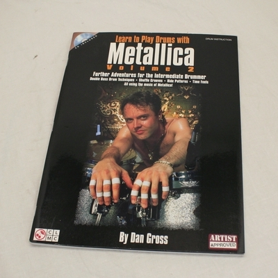 muziekboek 55 metallica met cd further adventures
