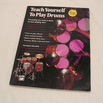 muziekboek 60 teach yourself to play drums