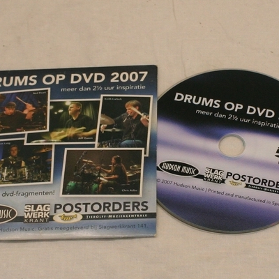 muziekboek 65 hudson music 2007 drums on dvd