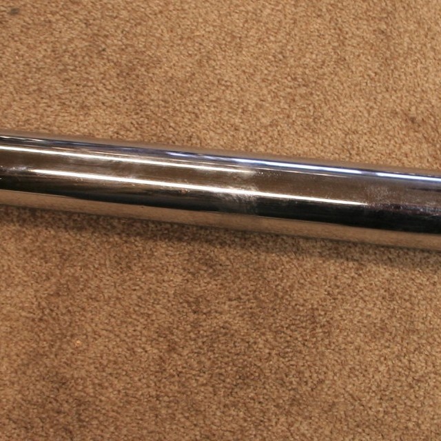 Buis 31 recht chrome Buis 31 recht chrome