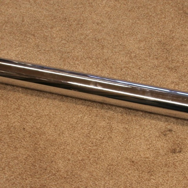 Buis 36 chrome recht