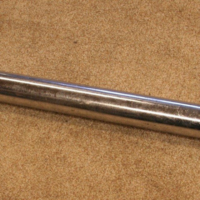 Buis 38 chrome recht