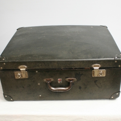 premier  vintage snare case met wieltjes
