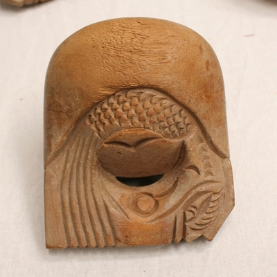 templeblock 10 natural hout 14 cm