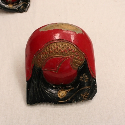 templeblock 15 rood goud 12.5 cm