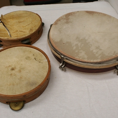percussie 71 tambourijn 3 stuks