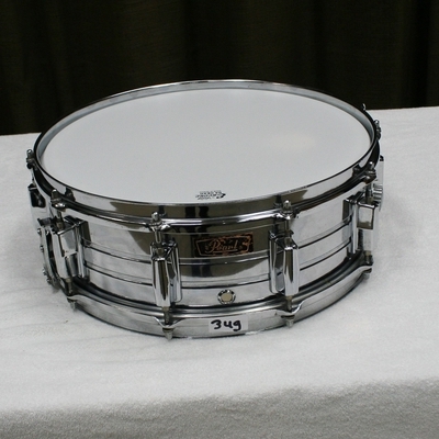 snare 349 pearl steel snare 14 x 5
